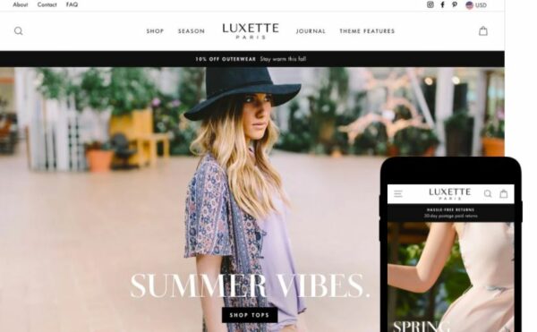 Best Shopify themes for clothing & accessories