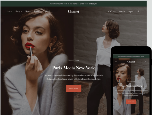 Best Shopify themes for cosmetic brands