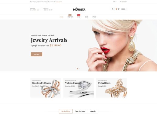 best Shopify themes 2022 collection for jewelry