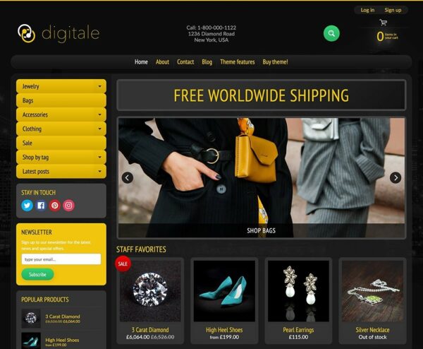 Best Shopify Themes For Accessories