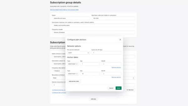 Simple Subscriptions