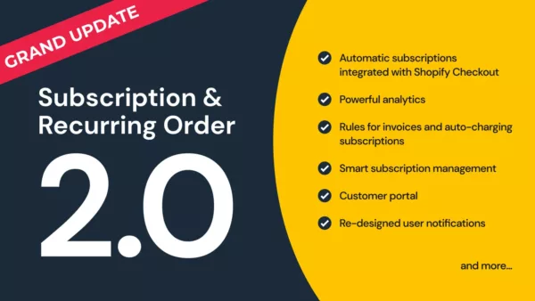 Subscription & Recurring Order