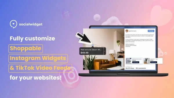 Socialwidget: aplicación Shopify de Instagram que se puede comprar