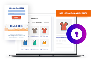 Shopify B2B Login - Lock & Hide Price app