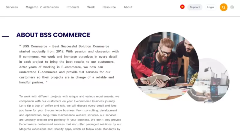 BSS Commerce shopify checklist