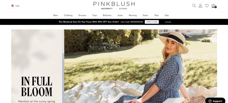 Shopify-clothing-stores|pinkblush