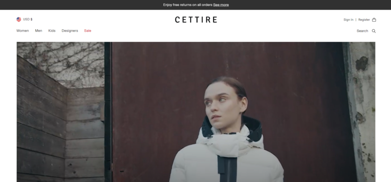Shopify-clothing-stores|cettire