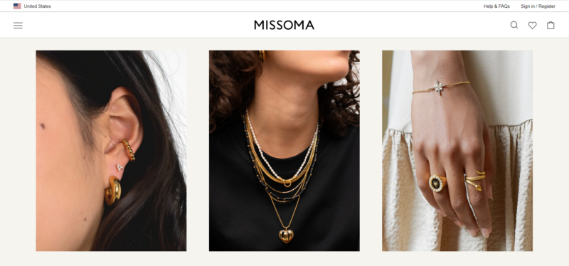 Shopify-jewelry-stores|missoma
