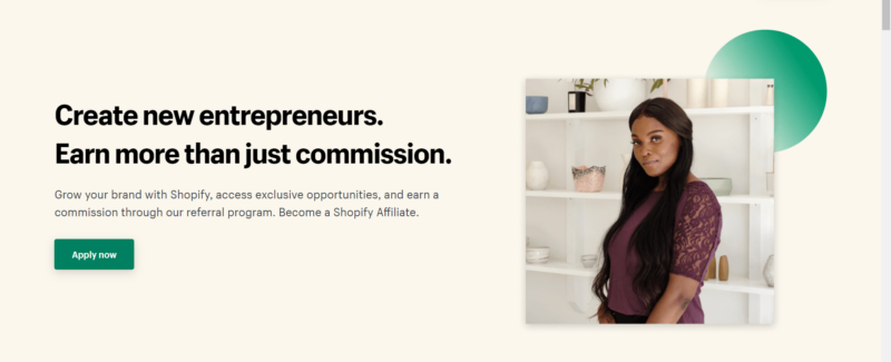 Become a Shopify Affiliate Partner
