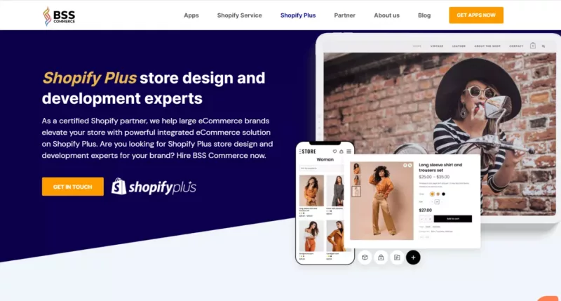 Reliable Shopify development agencies - BSS Commerce
