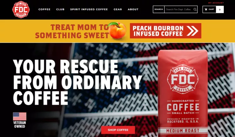 Fire Dept. Coffee - Shopify Plus companies