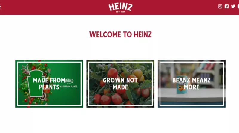 Heinz UK - shopify plus websites