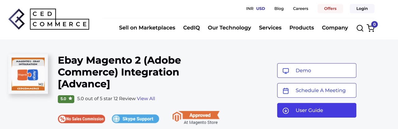 Ebay Magento 2 (Adobe Commerce) Integration [Advance]