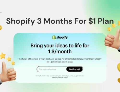 Shopify 3 Months For $1 Plan 2025: How To Get And Open Your Store