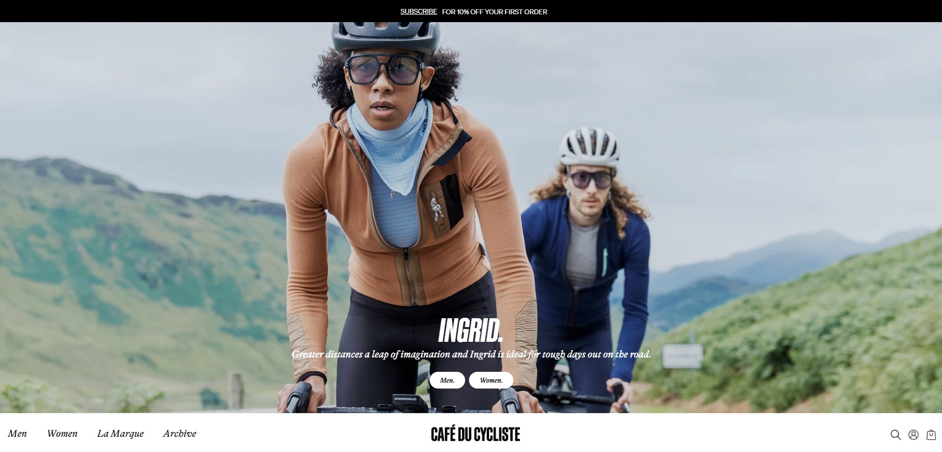 Cafe du cycliste migration to shopify plus by BSS Commerce