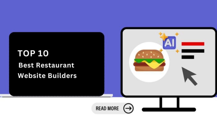 best restaurant website builders