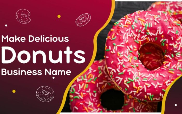 Donut business name ideas